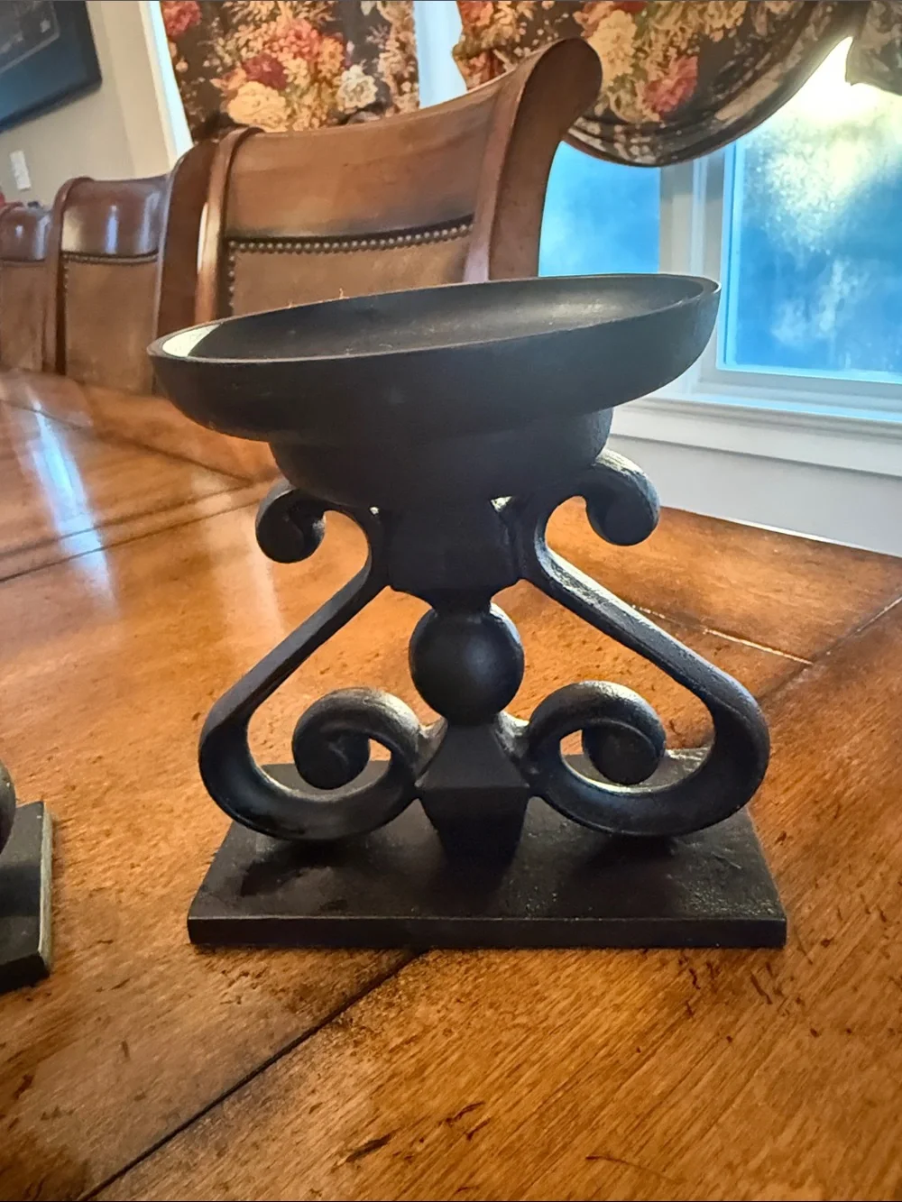 Pottery Barn ornate scrollwork